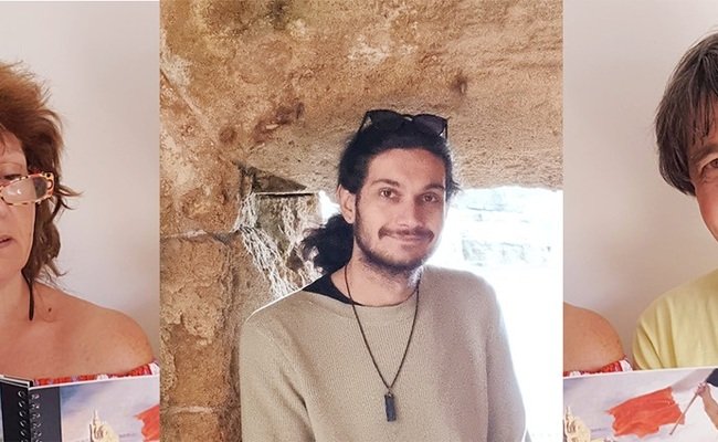 Portrait des trois intervenants